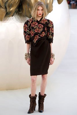 Chanel Haute Couture F/W 10.11:Sigrid Agren