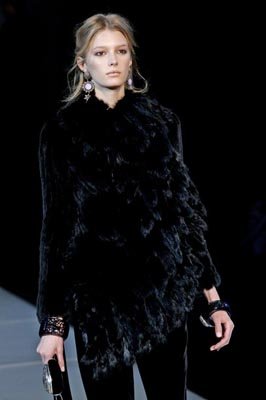 Giorgio Armani F/W 2011 - Sigrid Agren