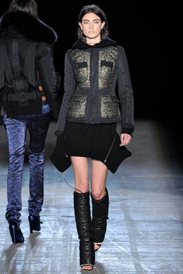 Alexander Wang F/W 2011 - Jacquelyn Jablonski