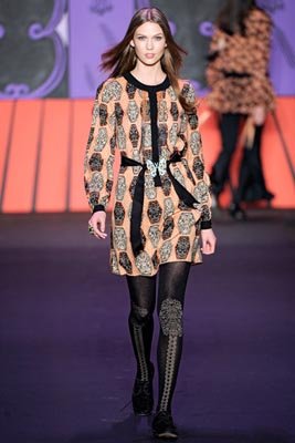 Anna Sui F/W 2011 - Karlie Kloss