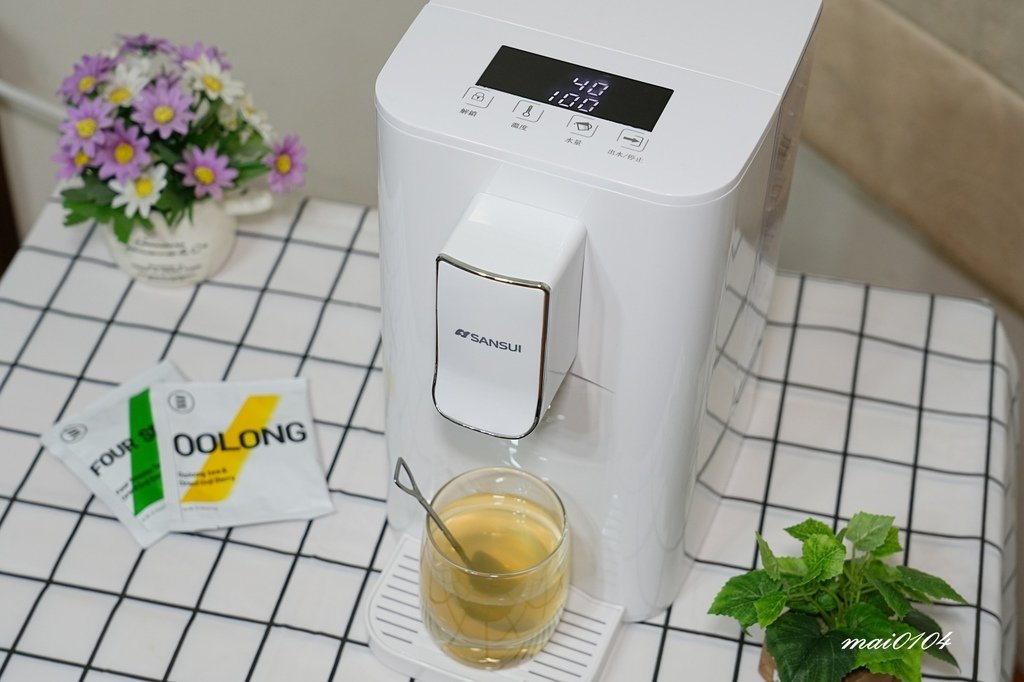 SANSUI山水｜小淨3秒瞬熱智慧溫控飲水機～9段溫控、免安