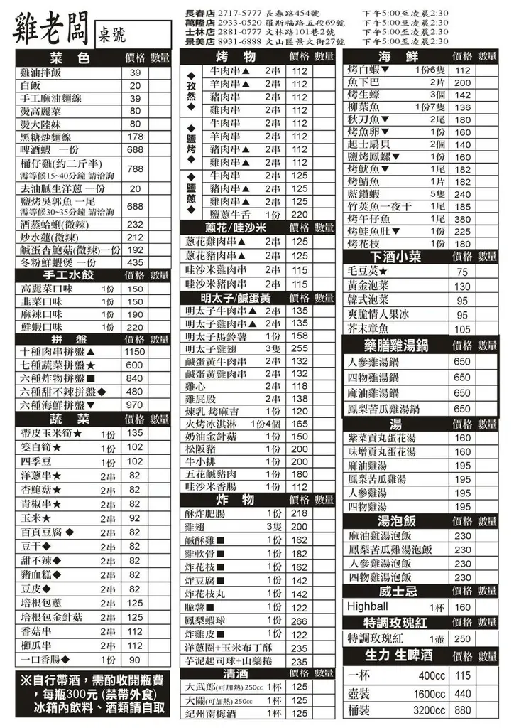 雞老闆桶仔雞景美店開幕啦！！壽星用餐送桶仔雞、學生吃雞也只要