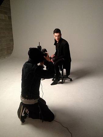 Maksim doing the photoshoot for the largest man&apos;s fashion magazine Arena Homme in Seoul, South Korea-01