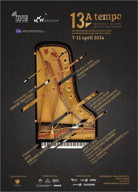 13. Međunarodni muzički festival A Tempo (Festival 2014)