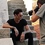 Maksim doing interview and the photoshoot for Story magazine Sibenik, Croatia-01