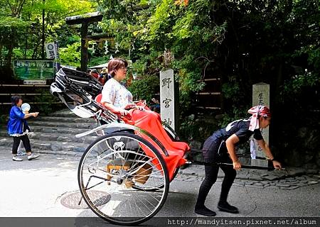 「姑娘」也拉人力車