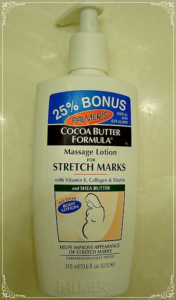 Cocoa Butter Formula Massage Lotion for Stretch Marks