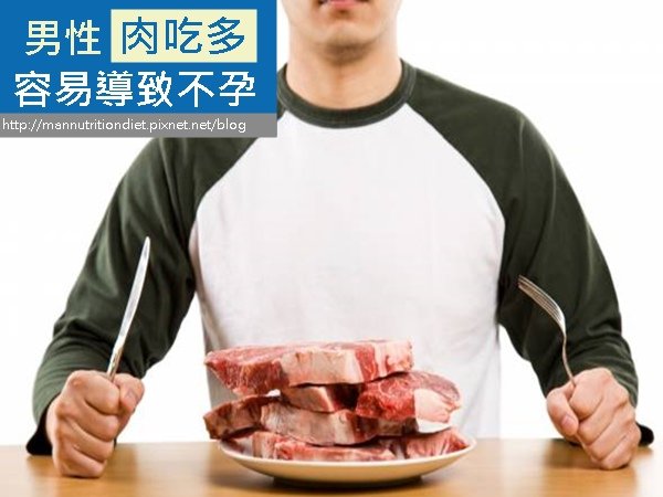 肉吃多易不孕