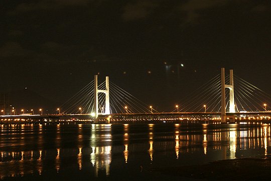 小摺台北河濱淡水夜騎拍照g