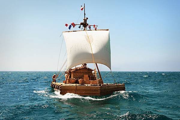 Kon-Tiki Off To Sea, big