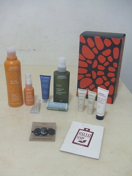 20101105Thank you myself &amp; Aveda!!