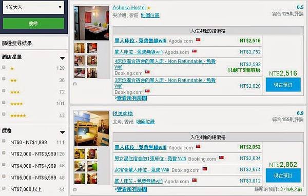 【旅行幫手】HotelsCombined 飯店比價教學