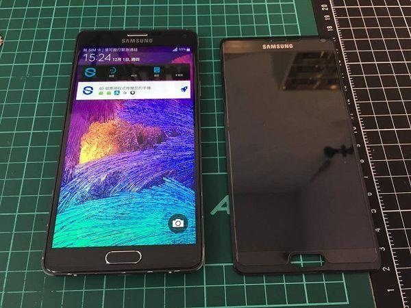 三星Note4摔到沒畫面