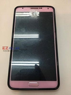 三星Note3面板玻璃破裂