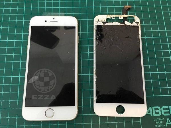 iphone6螢幕破裂慘重)