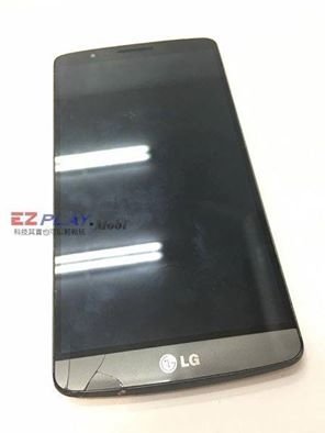 LG G3面板破裂