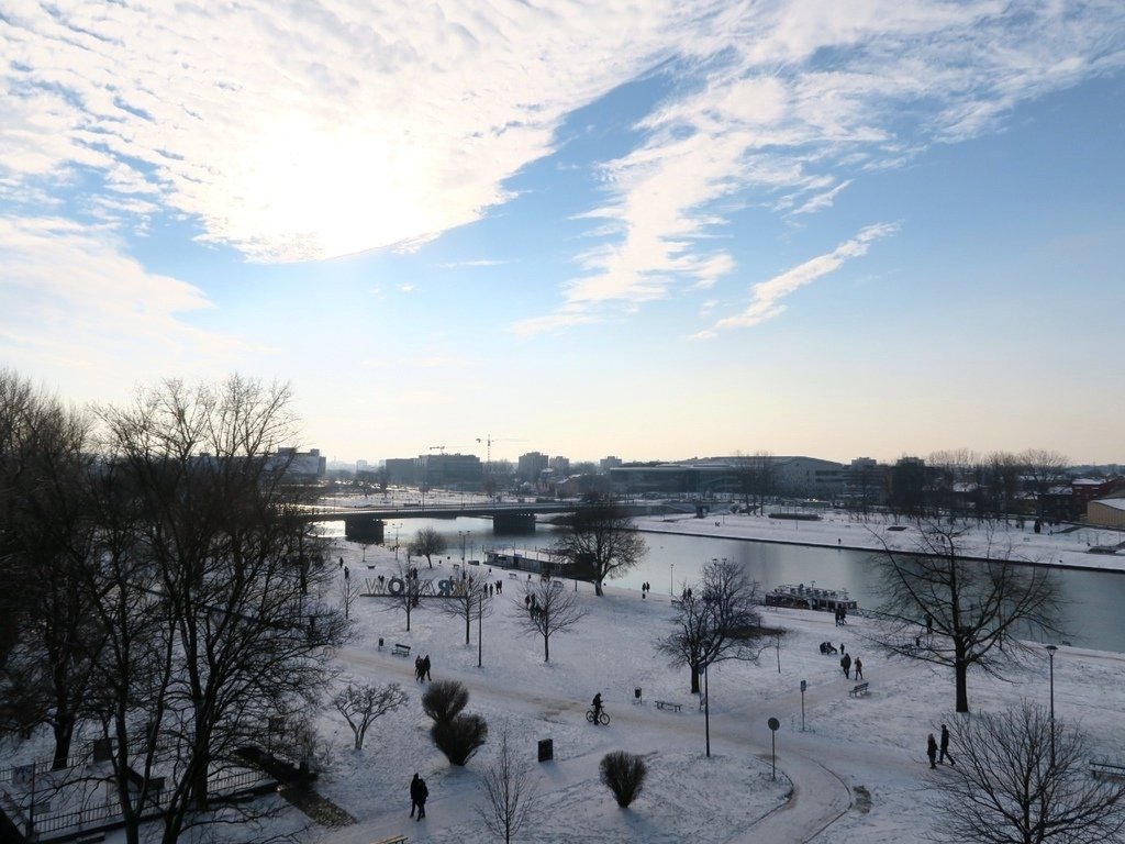 克拉科夫Kraków維斯瓦河畔-日景.jpg