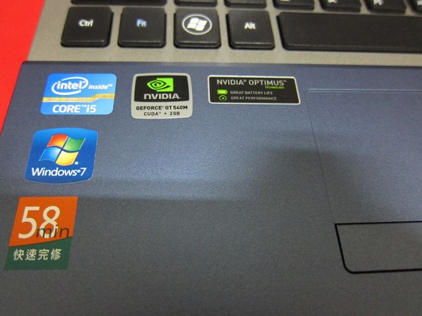 開箱 宏碁acer 5830TG