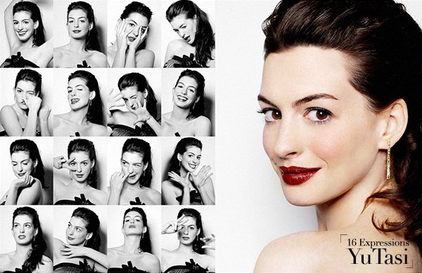 Yutsai-16expressions-01Anne Hathaway