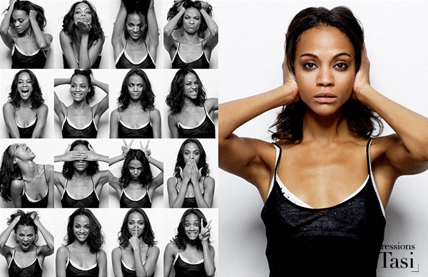 Yutsai-16expressions-10Zoe Saldana