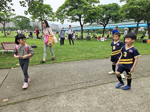 2024.4.13 板橋浮洲親民公園🌳 兒童足球場舉辦 ⚽️