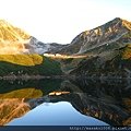 忍池之立山倒影