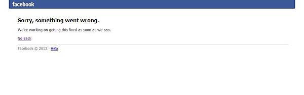 facebook 當機 h320px