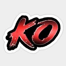 Street Fighter style KO - Streetfighter - Sticker | TeePublic