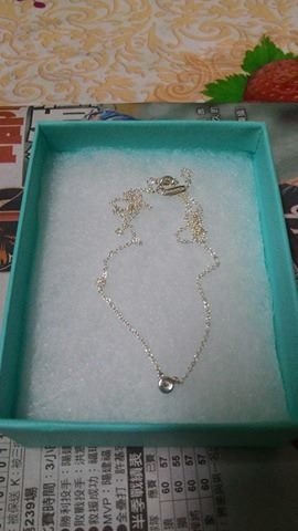 TIFFANY&amp;Co. 5分 鑽石項鍊