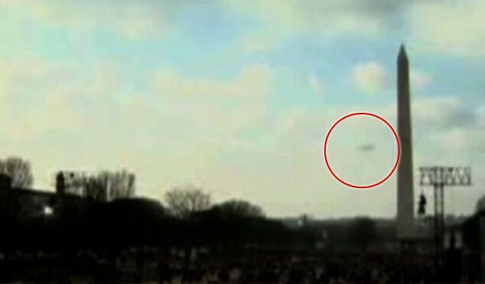 UFO @ Obama&apos;s Inauguration