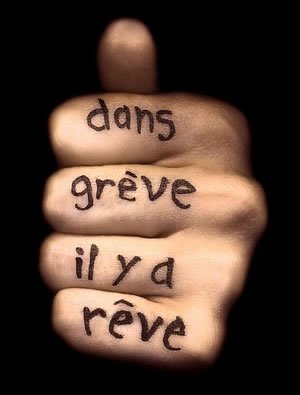 Dans la grève il y a rêve