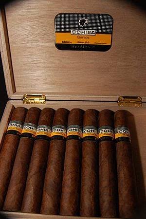 cohiba maduro 5 genios....