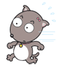跑a