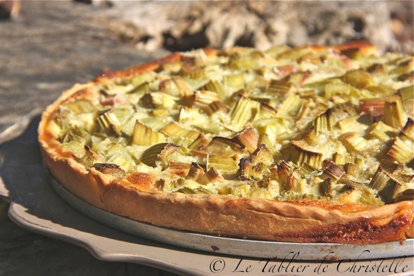 Tarte a rhubarbe