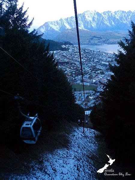 Queenstown sky line