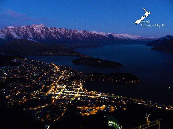 Queenstown sky line