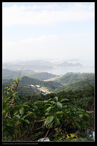 九份山城的風景