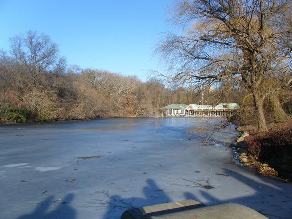 中央公園的湖