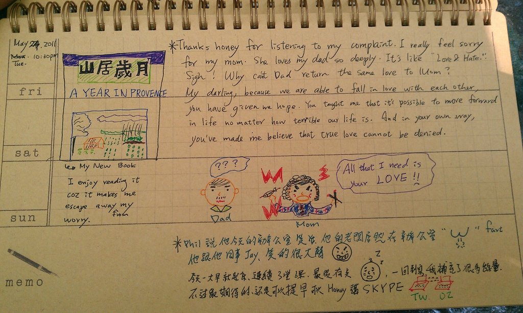 My diary-May 24, 2011