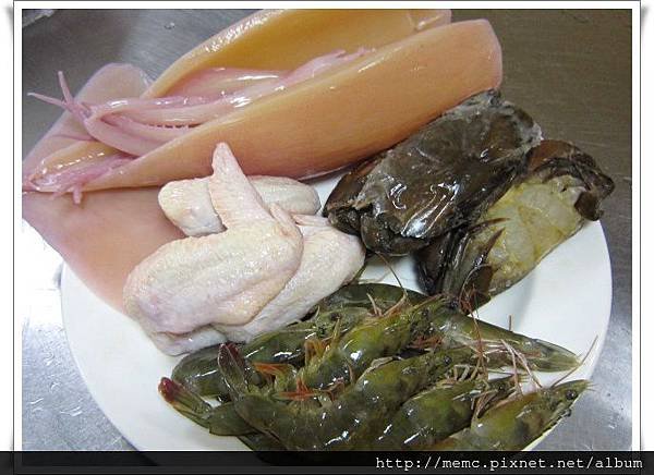 印度生魚沙拉-食材2