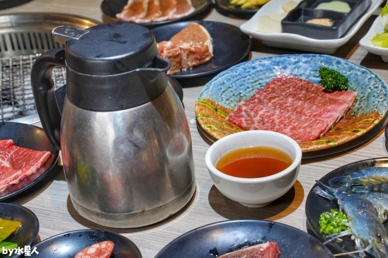 羊角燒肉：台中燒肉吃到飽，日本A5和牛、泰國活蝦、生魚片無限