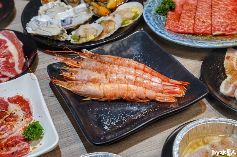 羊角燒肉：台中燒肉吃到飽，日本A5和牛、泰國活蝦、生魚片無限