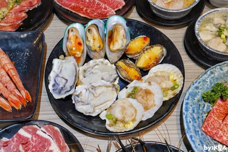 羊角燒肉：台中燒肉吃到飽，日本A5和牛、泰國活蝦、生魚片無限
