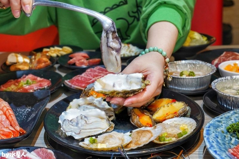 羊角燒肉：台中燒肉吃到飽，日本A5和牛、泰國活蝦、生魚片無限