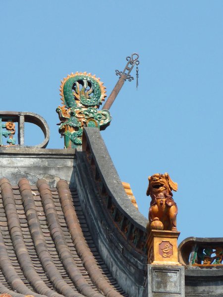 岳麓書院 避雷針!