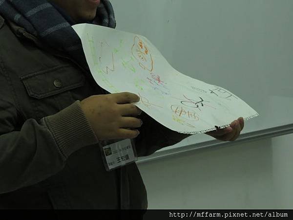 20150117春陽(李圓恩) 園藝系學生實習 夜間觀蛙前的青蛙面臨困境分享 (2)