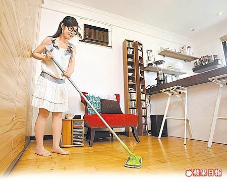 宜用靜電拖把保養地板