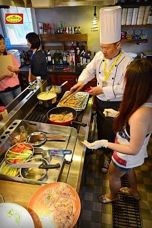 在米卡洛~輕鬆上菜~住民宿簡單料理烹飪教學ing~宜蘭民宿 住民宿吃美食~