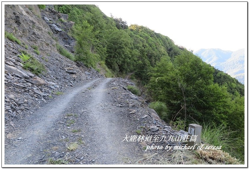 3天2夜加利山百岳行 Day1前記543及大鹿林道東線至九九