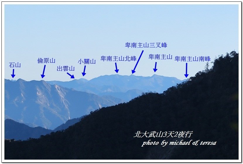 北大武山3天2夜挑戰行 Day3檜谷山莊回程篇